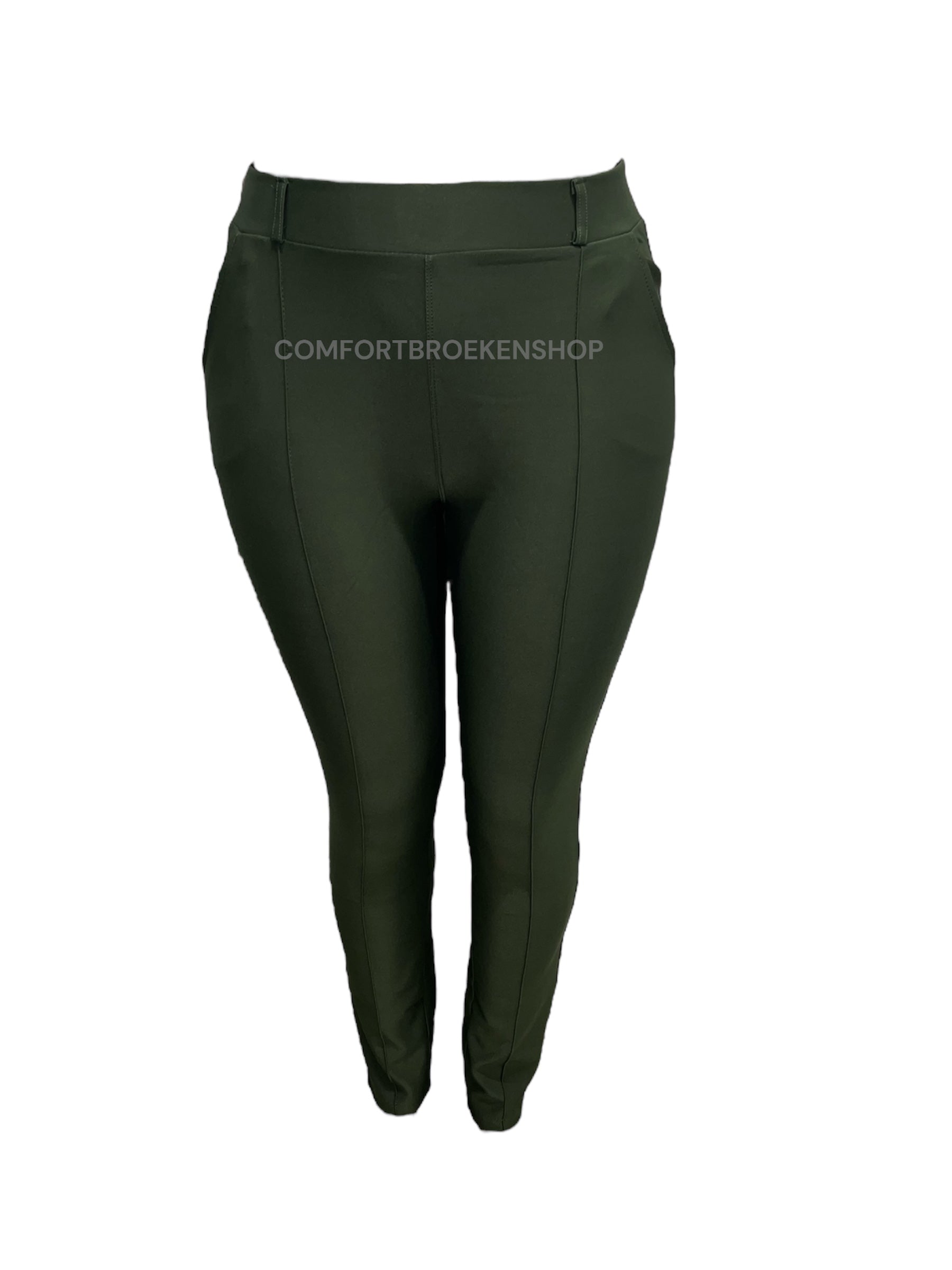 R267 -COMFORTBROEK OLIJFGROEN