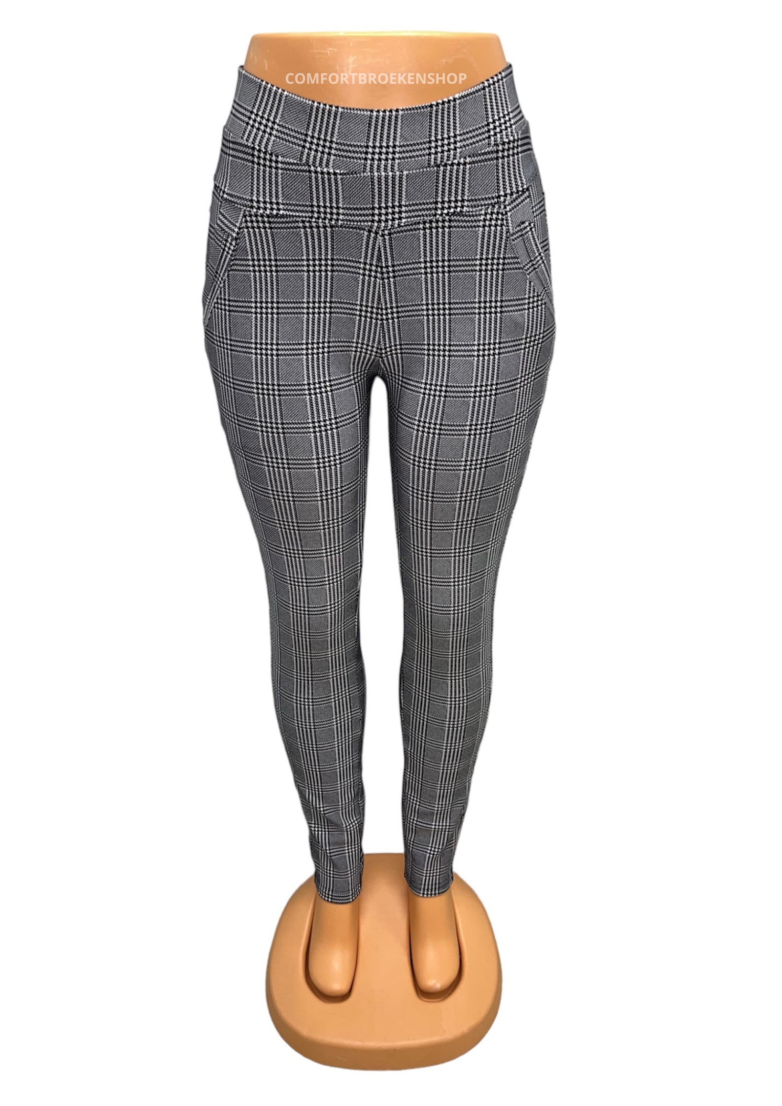 COMFORTBROEK GRIJS GERUIT