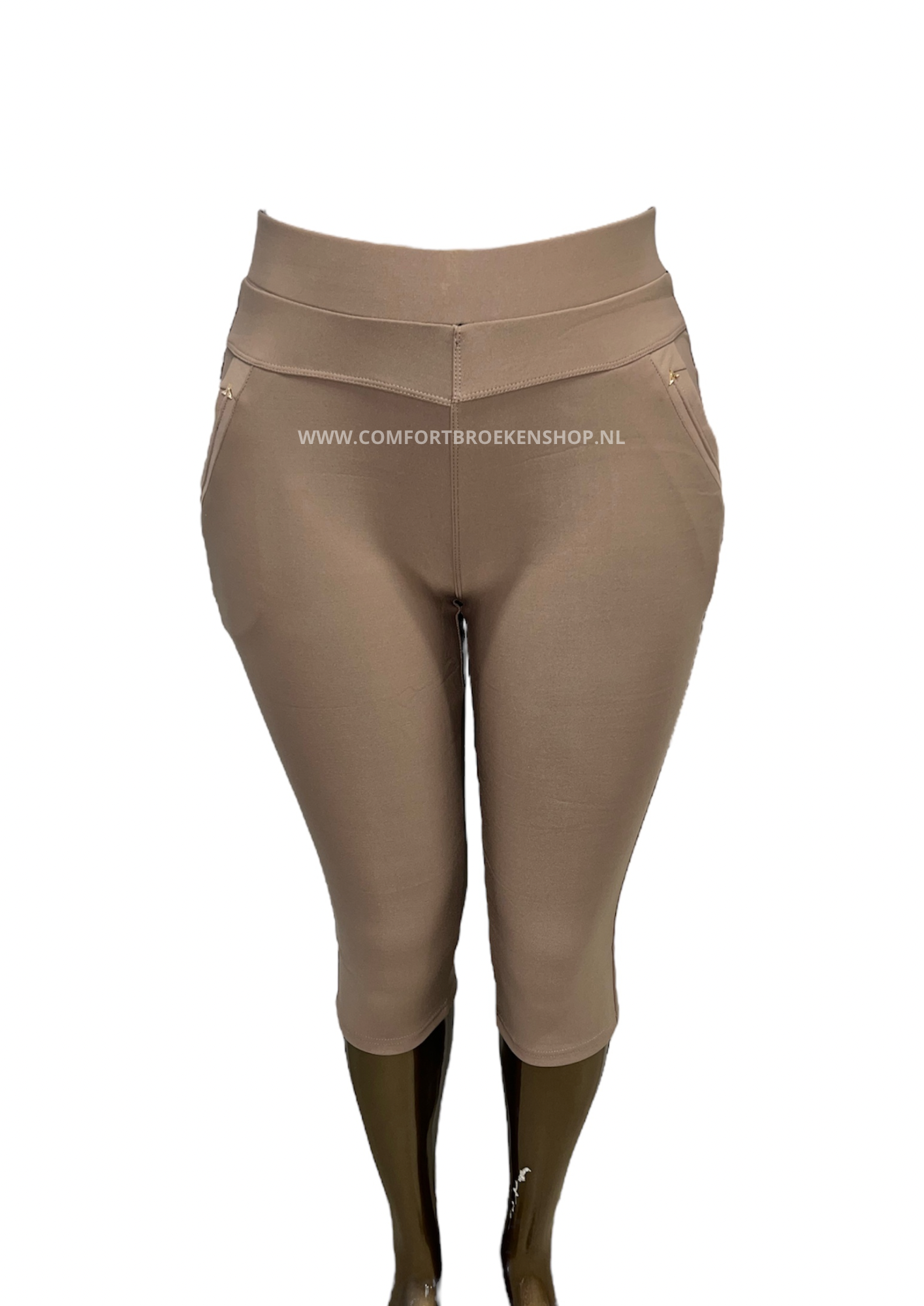 -COMFORTBROEK CAPRI TAUPE