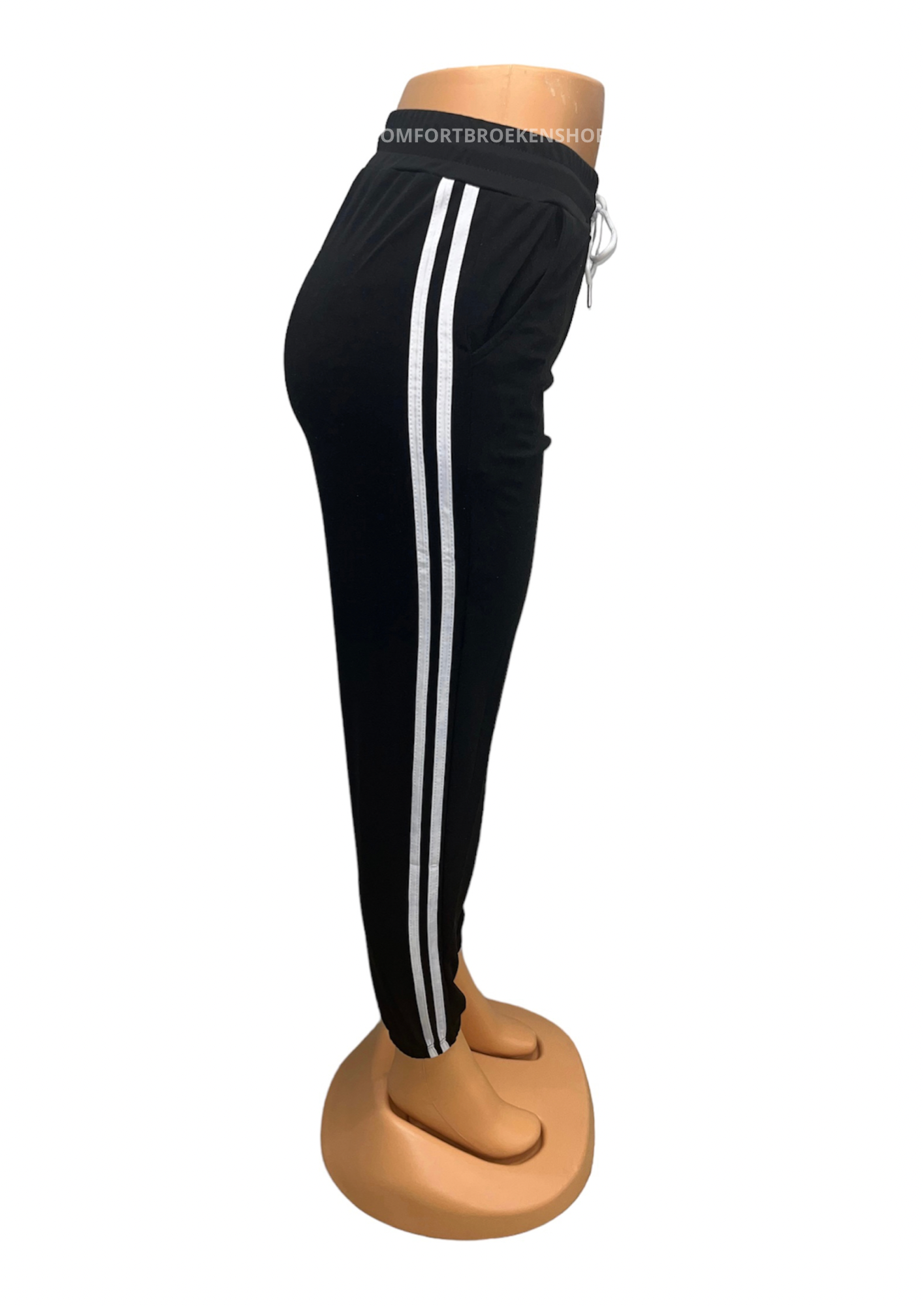 COMFORT SPORTBROEK ZWART