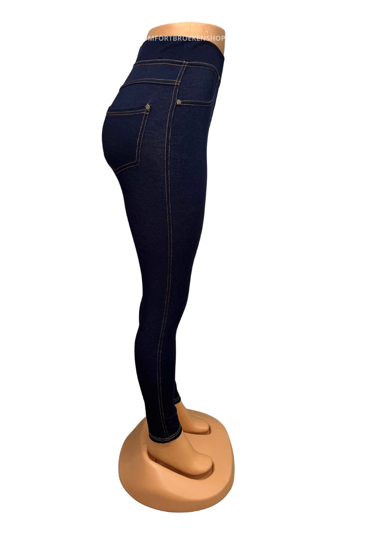 COMFORTBROEK SPIJKER DONKERBLAUW