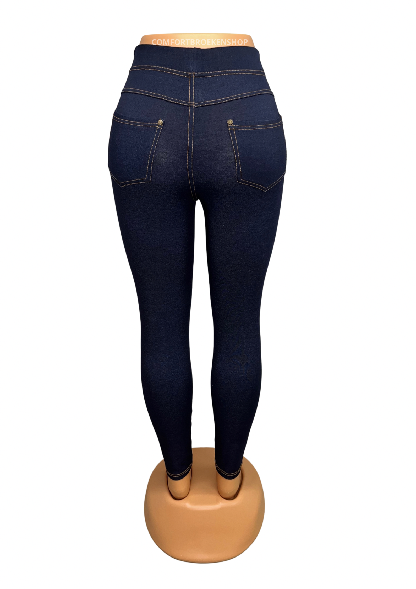 COMFORTBROEK SPIJKER DONKERBLAUW